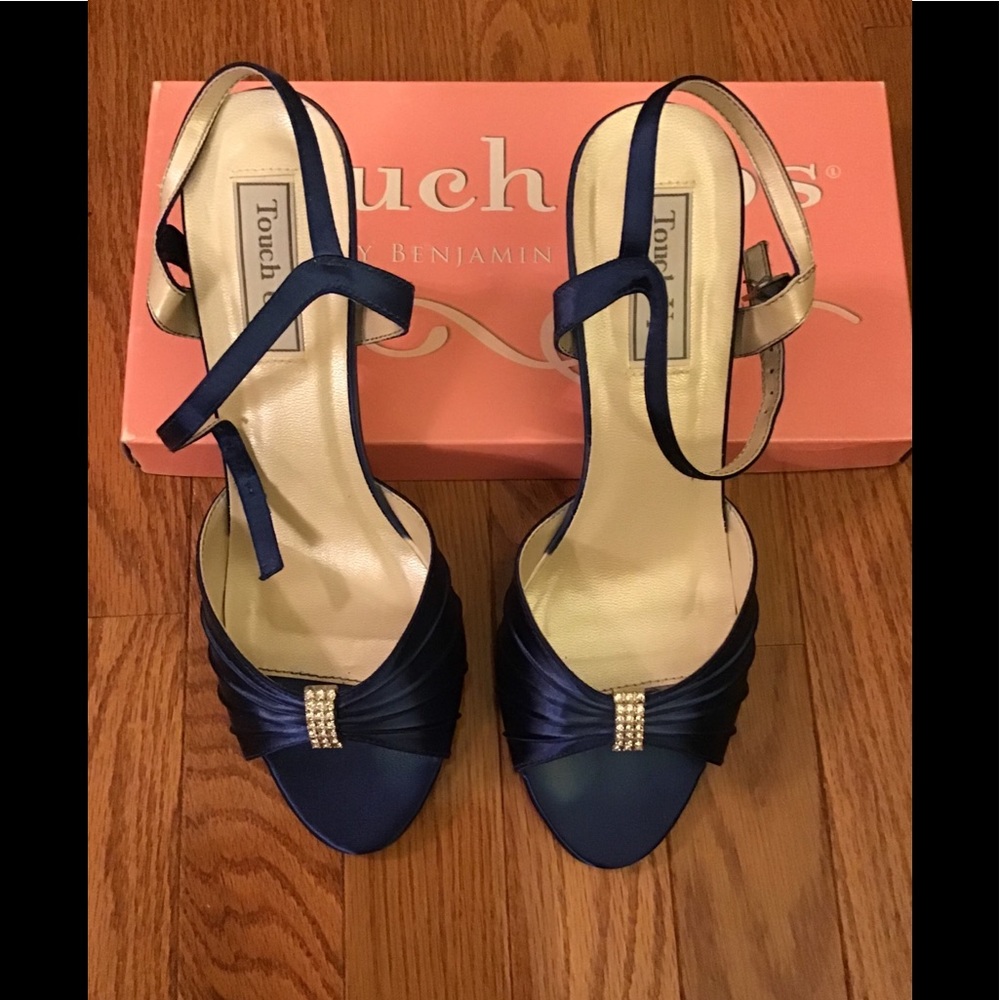 Touch Up blue dress shoes